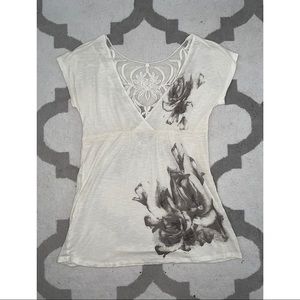 RW& Co women floral shirt